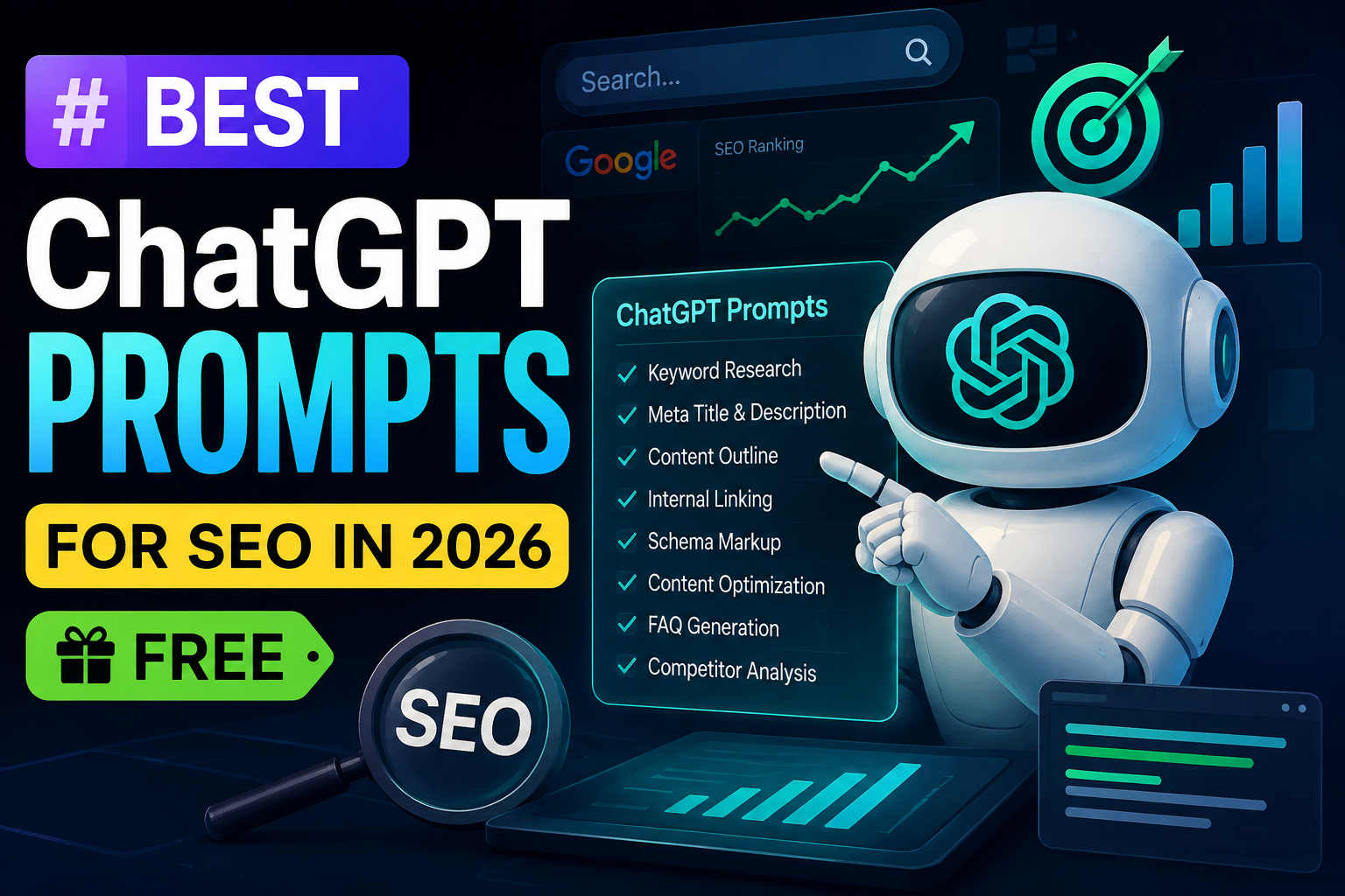 38 Best ChatGPT Prompts for SEO in 2026 Free